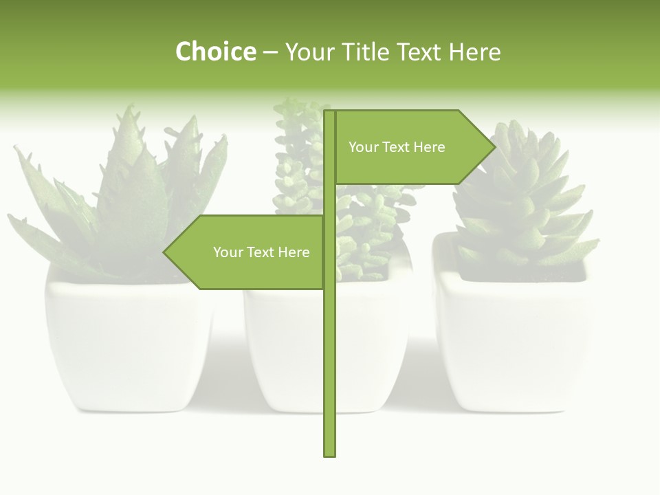 Green Family Growth PowerPoint Template