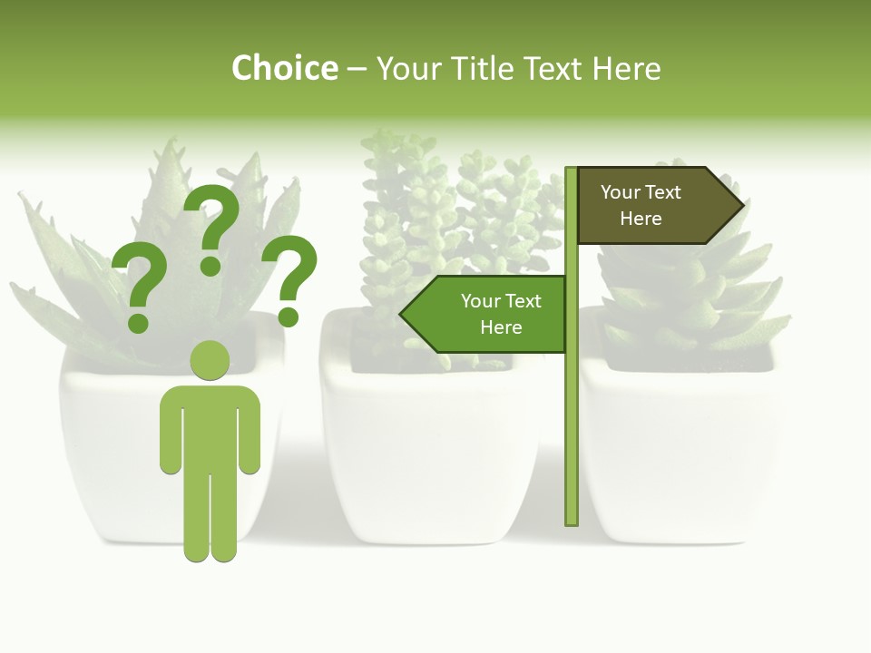 Green Family Growth PowerPoint Template