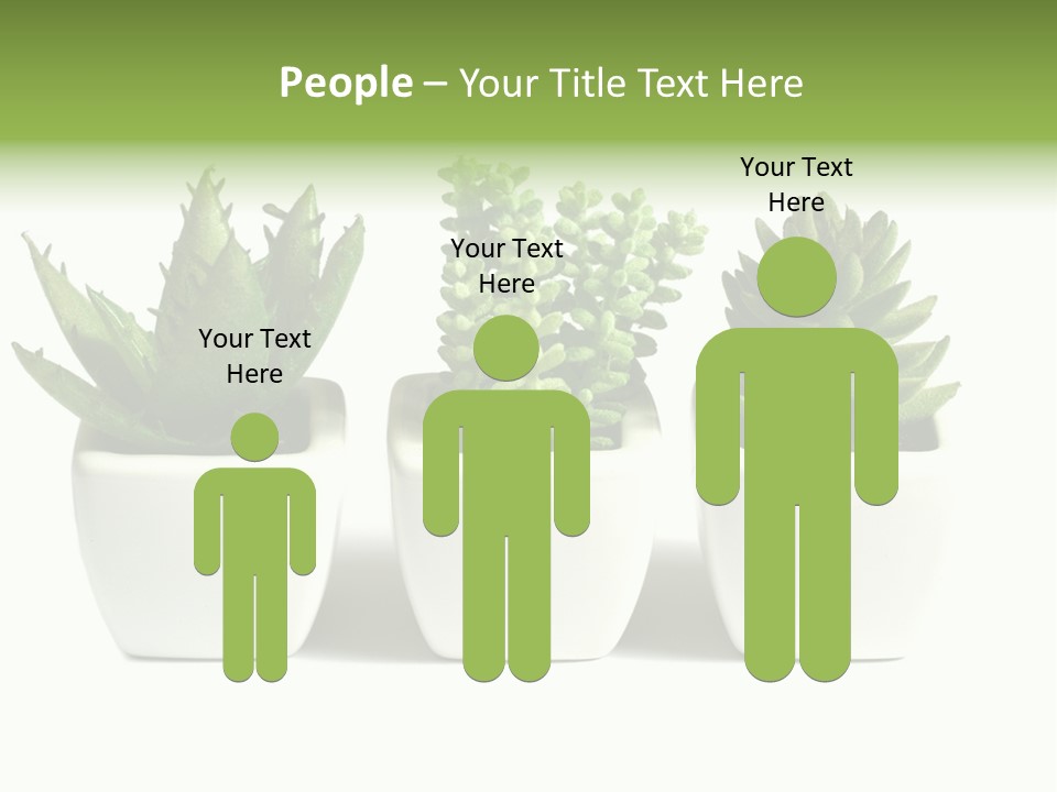 Green Family Growth PowerPoint Template