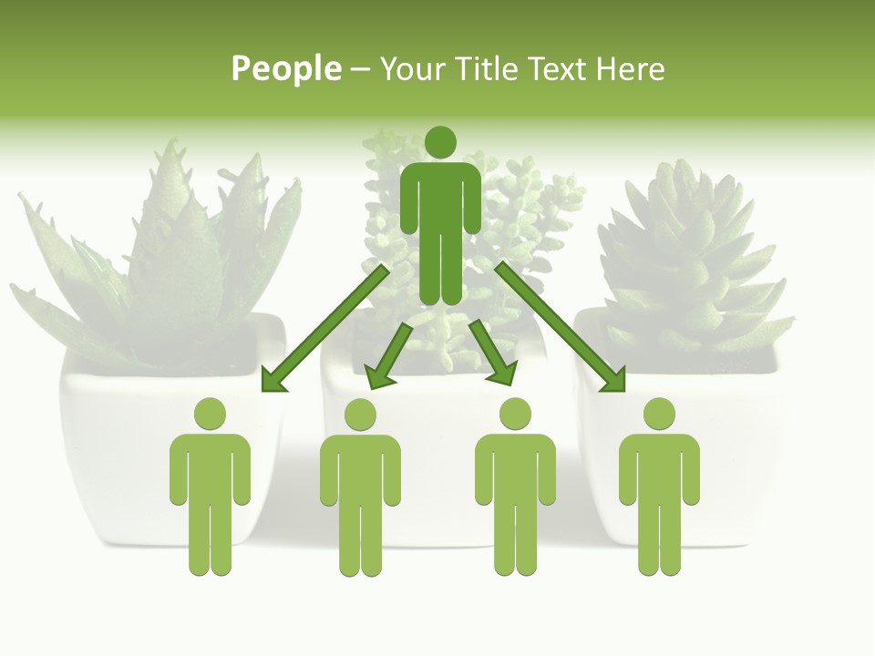 Green Family Growth PowerPoint Template