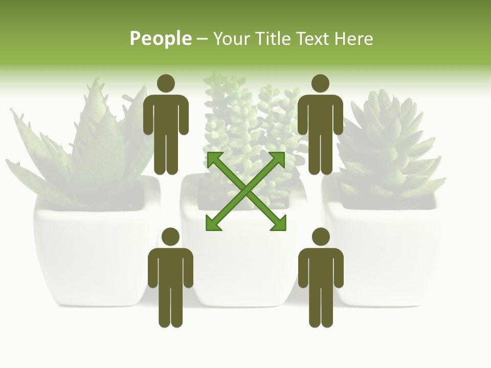 Green Family Growth PowerPoint Template
