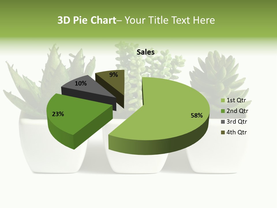 Green Family Growth PowerPoint Template