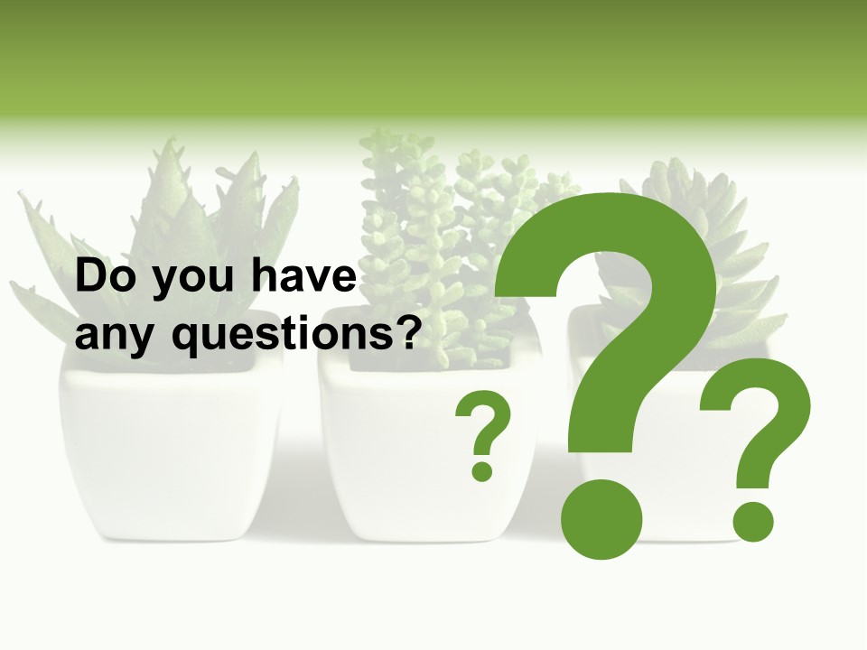 Green Family Growth PowerPoint Template