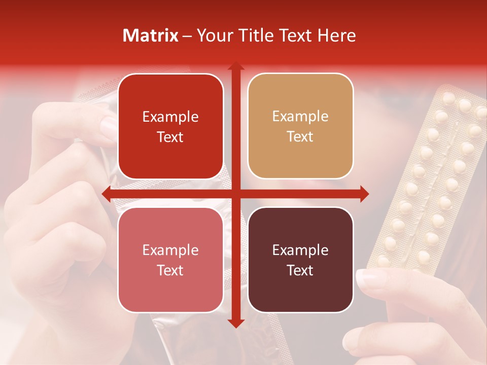 Ovulation Mini Hair PowerPoint Template
