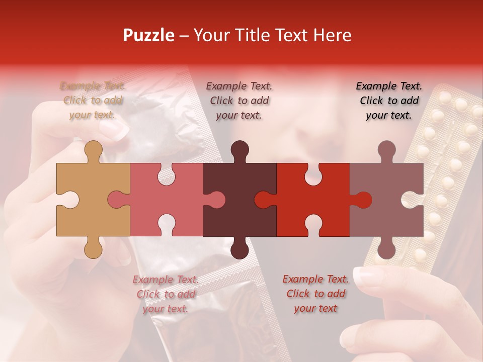 Ovulation Mini Hair PowerPoint Template