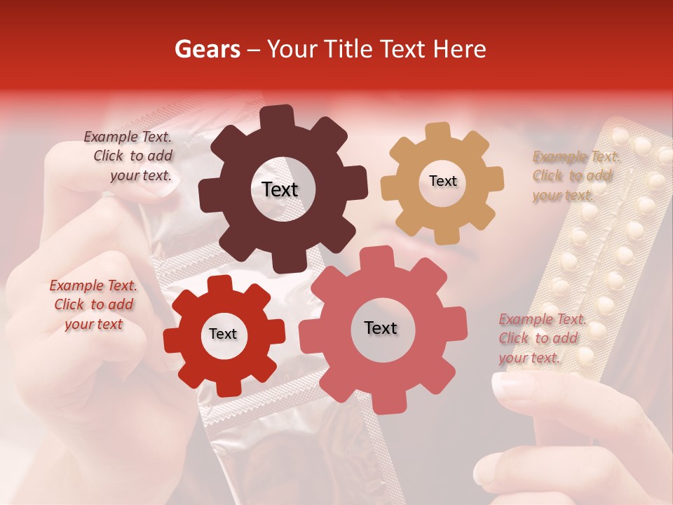 Ovulation Mini Hair PowerPoint Template