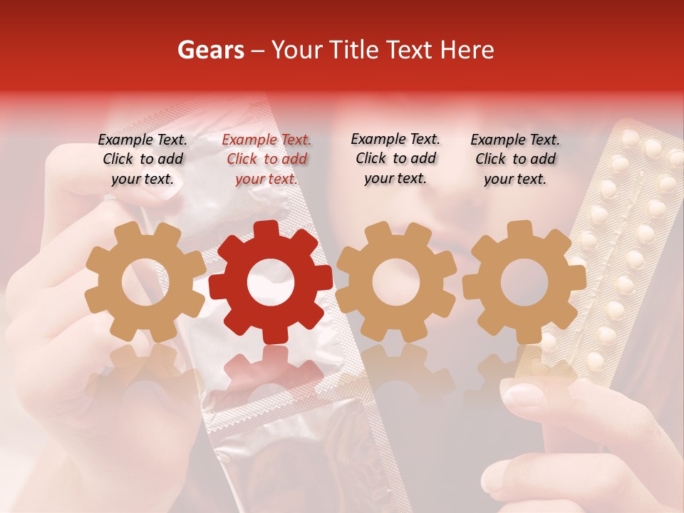 Ovulation Mini Hair PowerPoint Template