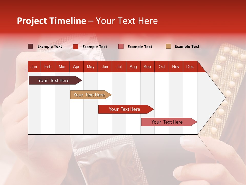 Ovulation Mini Hair PowerPoint Template