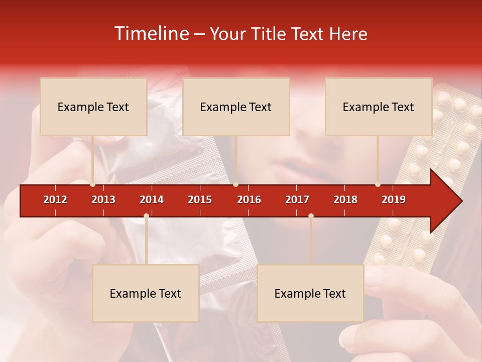 Ovulation Mini Hair PowerPoint Template