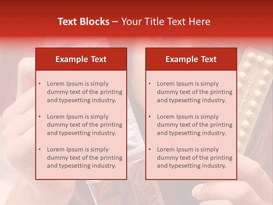 Ovulation Mini Hair PowerPoint Template
