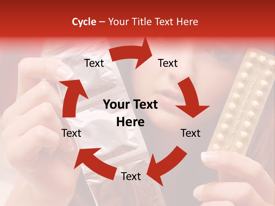 Ovulation Mini Hair PowerPoint Template