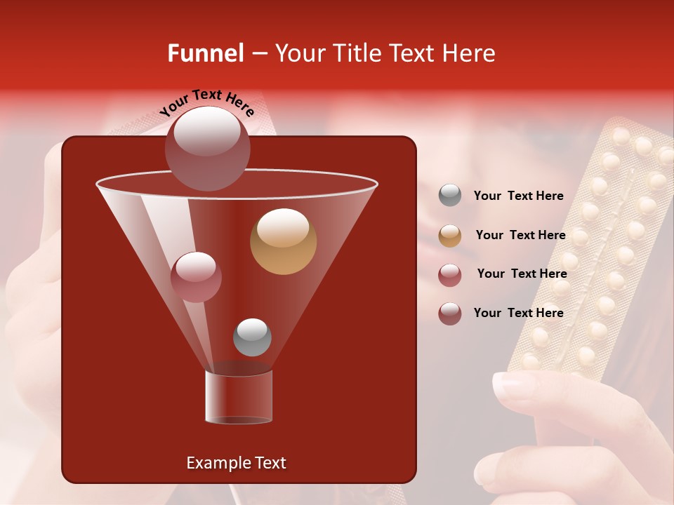 Ovulation Mini Hair PowerPoint Template