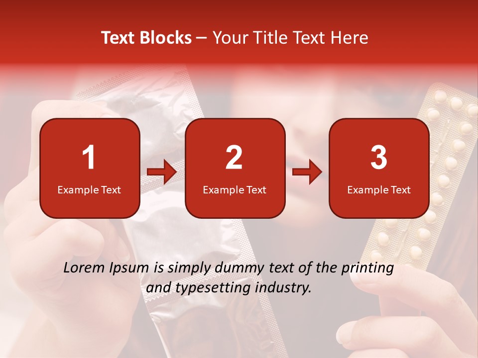 Ovulation Mini Hair PowerPoint Template