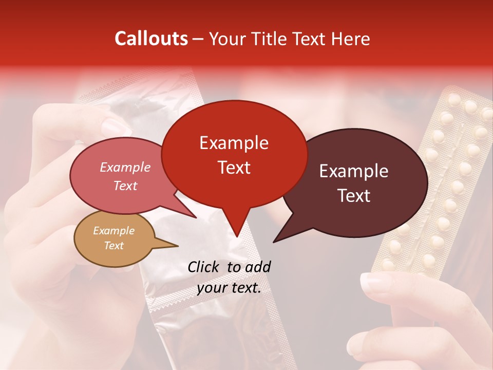 Ovulation Mini Hair PowerPoint Template