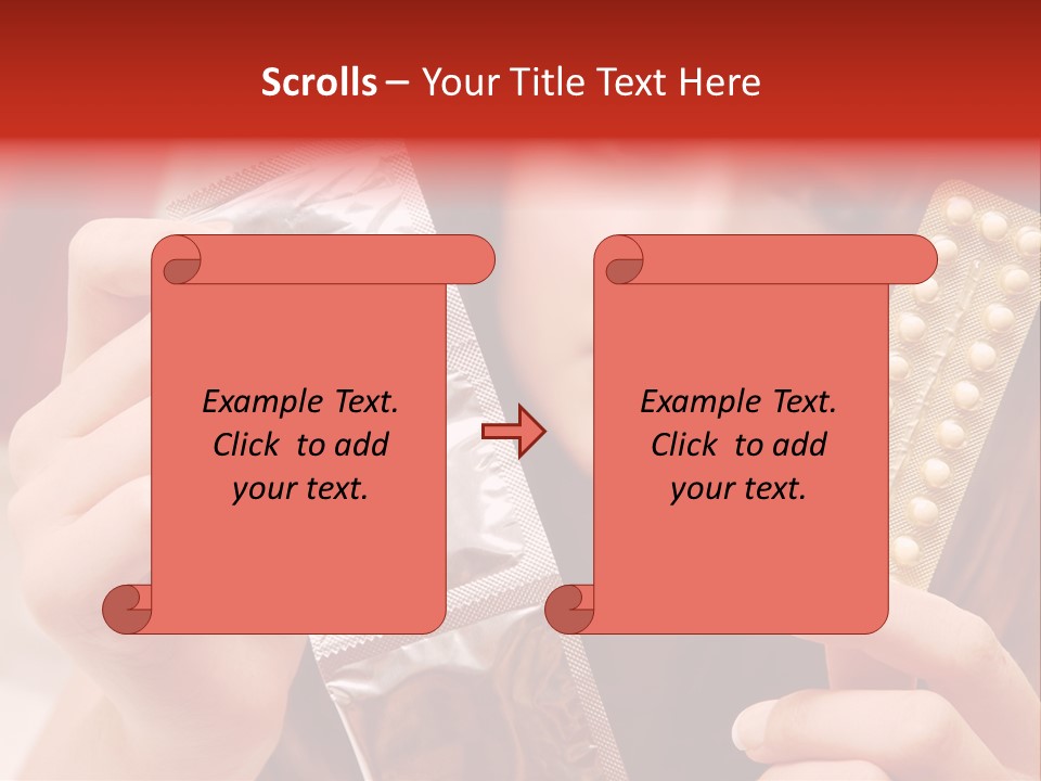 Ovulation Mini Hair PowerPoint Template