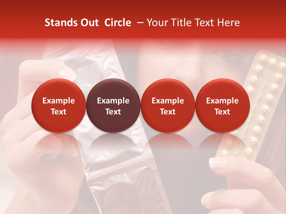 Ovulation Mini Hair PowerPoint Template