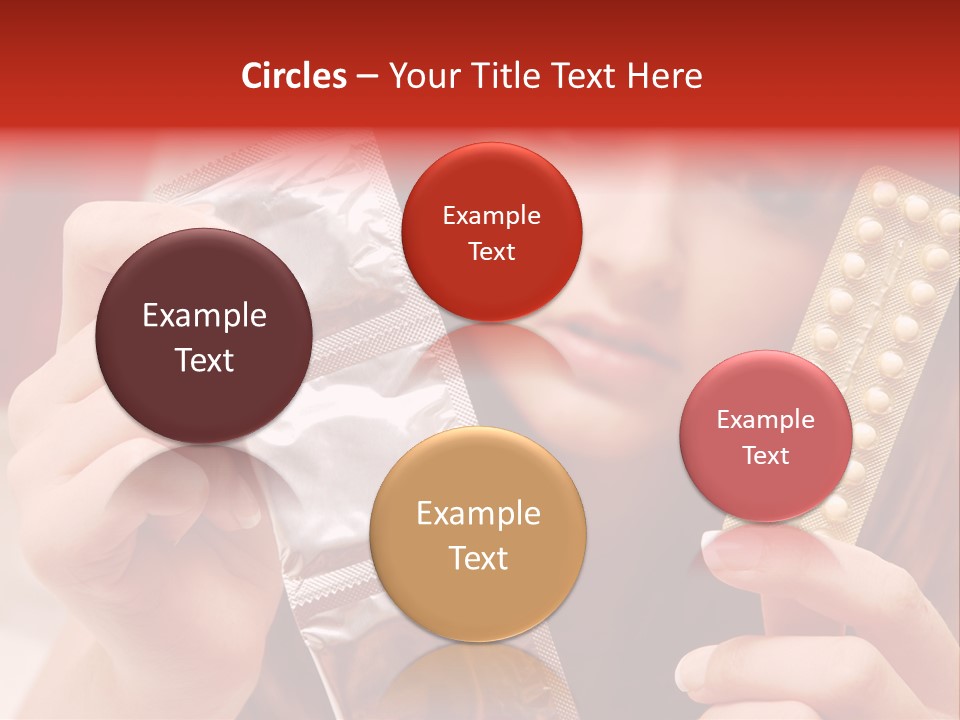 Ovulation Mini Hair PowerPoint Template