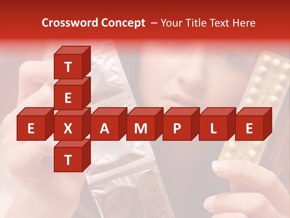 Ovulation Mini Hair PowerPoint Template