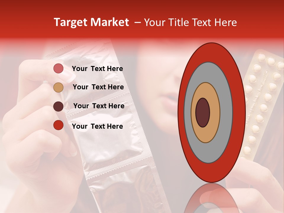 Ovulation Mini Hair PowerPoint Template