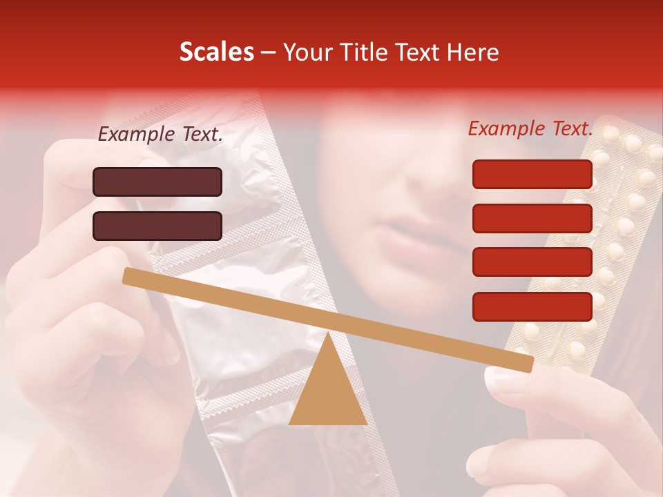 Ovulation Mini Hair PowerPoint Template