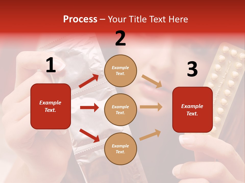 Ovulation Mini Hair PowerPoint Template