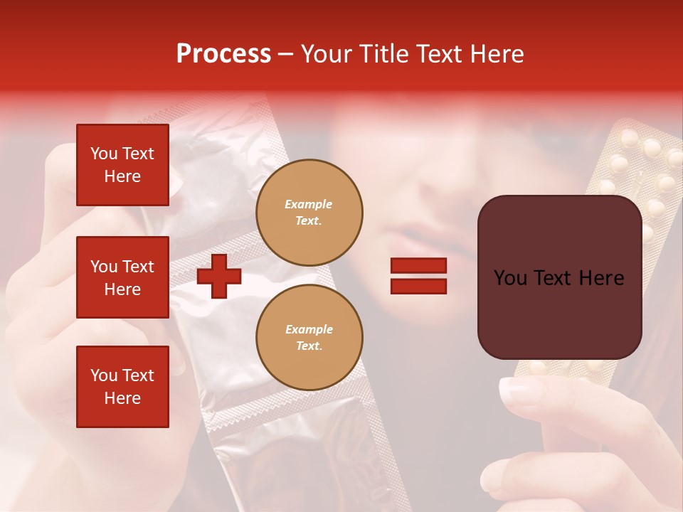 Ovulation Mini Hair PowerPoint Template
