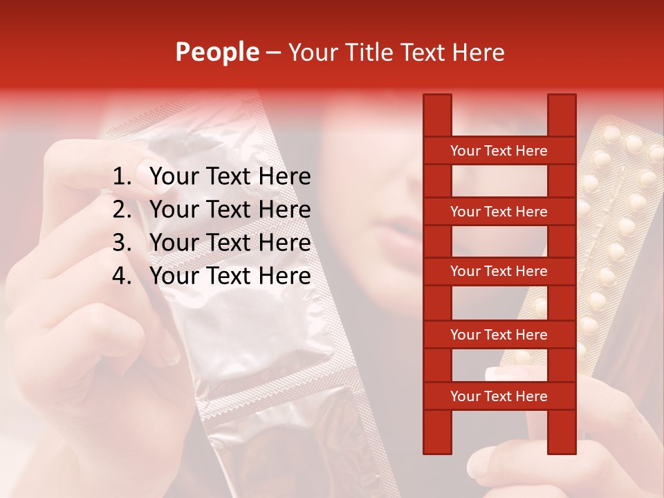 Ovulation Mini Hair PowerPoint Template