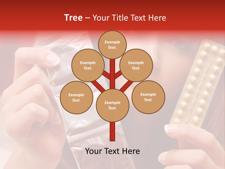 Ovulation Mini Hair PowerPoint Template