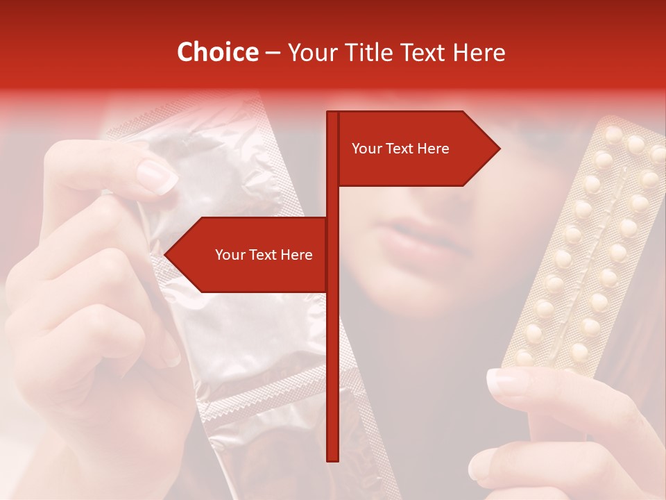 Ovulation Mini Hair PowerPoint Template