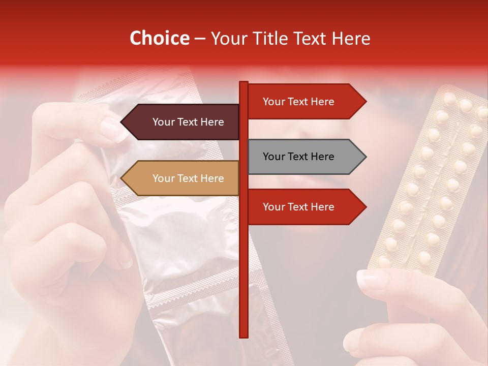 Ovulation Mini Hair PowerPoint Template