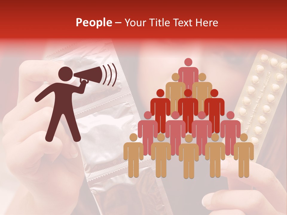 Ovulation Mini Hair PowerPoint Template