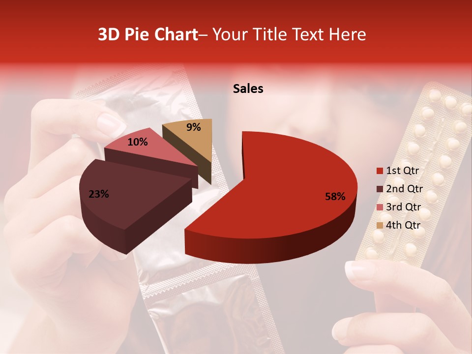 Ovulation Mini Hair PowerPoint Template