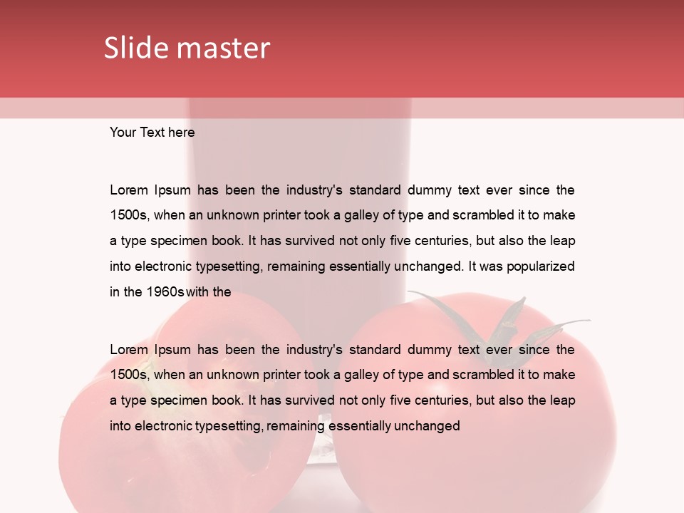 Fresh Nature Refreshment PowerPoint Template