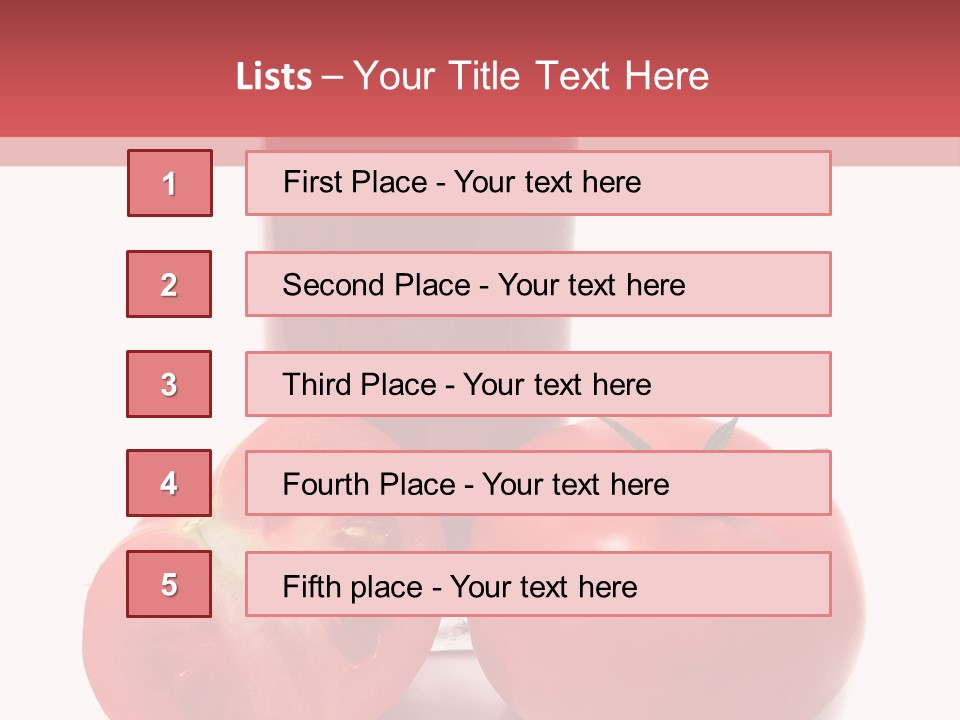 Fresh Nature Refreshment PowerPoint Template