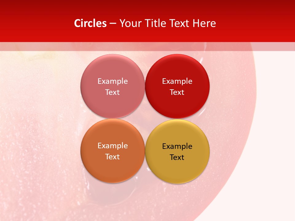 Color Salad Background PowerPoint Template