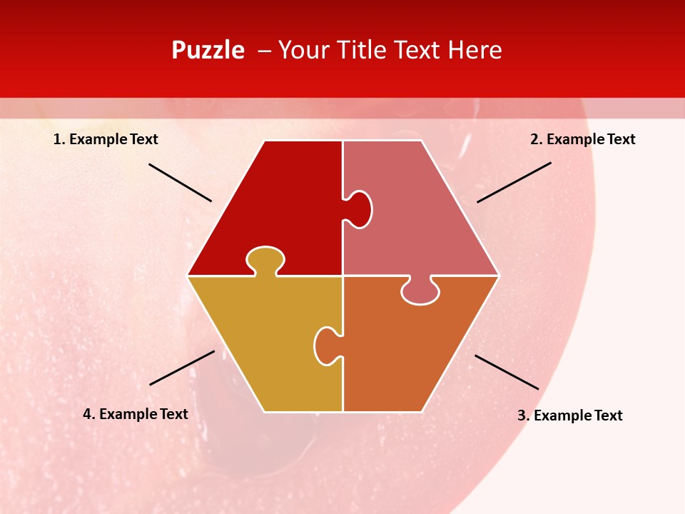 Color Salad Background PowerPoint Template