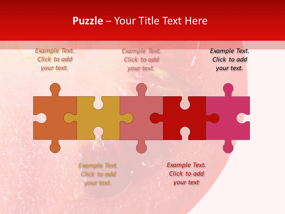 Color Salad Background PowerPoint Template