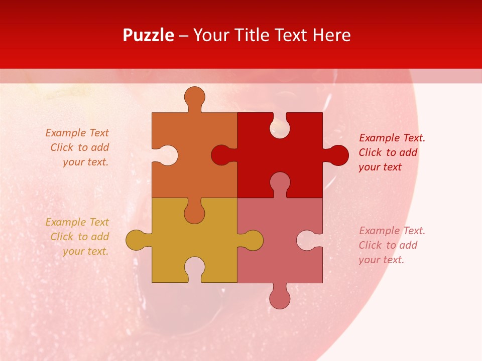 Color Salad Background PowerPoint Template