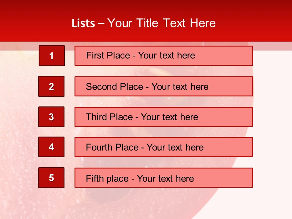 Color Salad Background PowerPoint Template