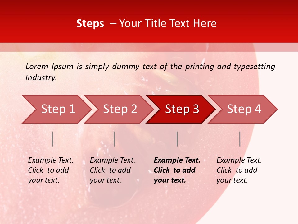 Color Salad Background PowerPoint Template