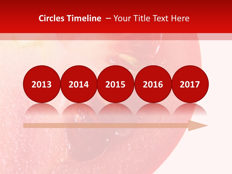 Color Salad Background PowerPoint Template