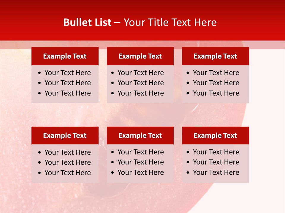 Color Salad Background PowerPoint Template