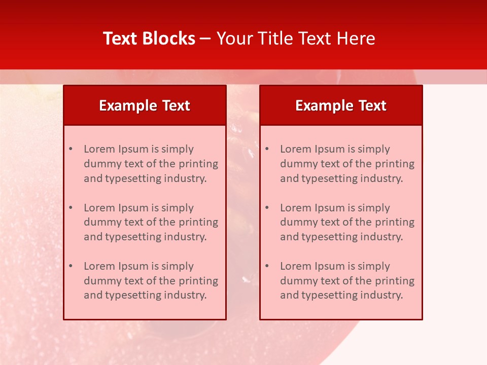 Color Salad Background PowerPoint Template