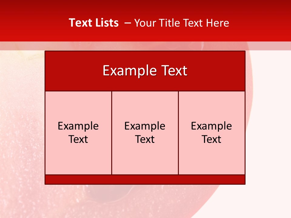Color Salad Background PowerPoint Template