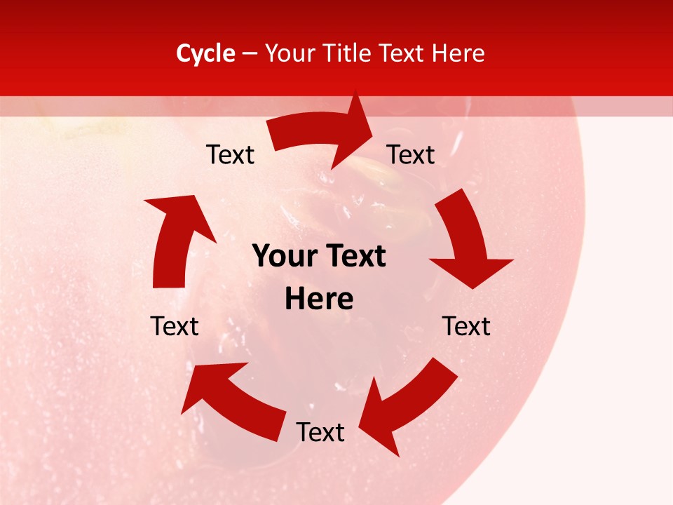 Color Salad Background PowerPoint Template