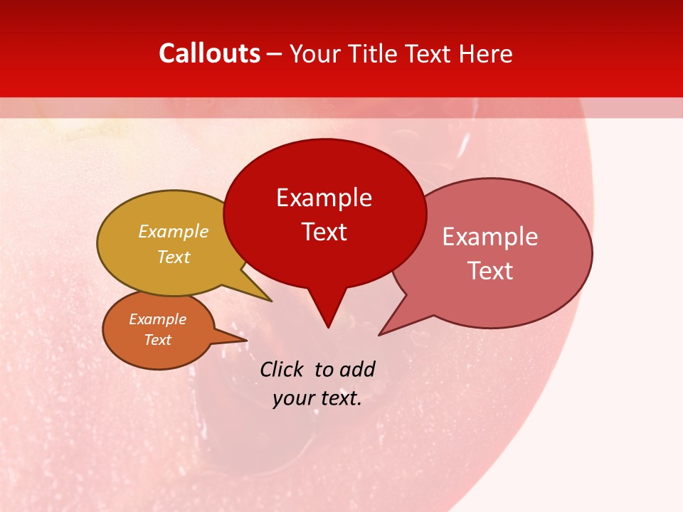 Color Salad Background PowerPoint Template