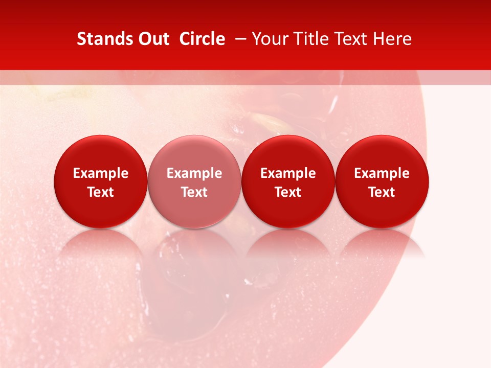 Color Salad Background PowerPoint Template