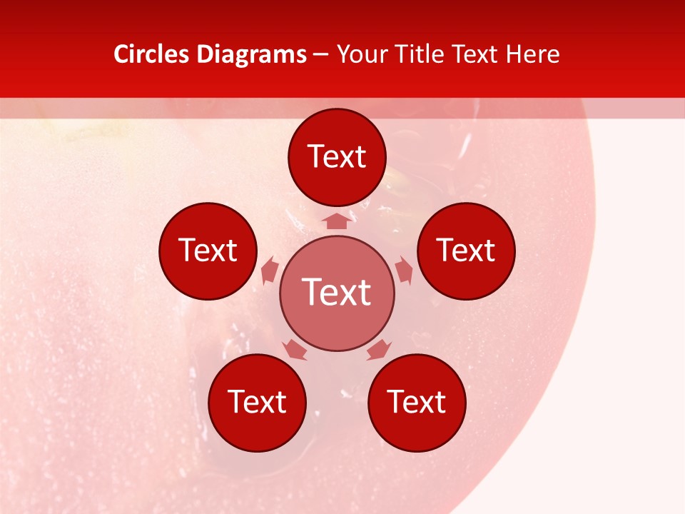 Color Salad Background PowerPoint Template