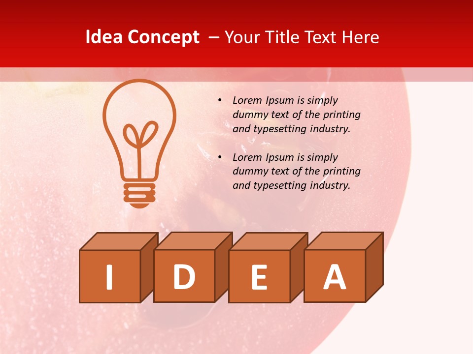 Color Salad Background PowerPoint Template