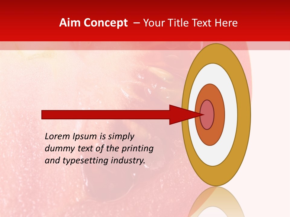 Color Salad Background PowerPoint Template